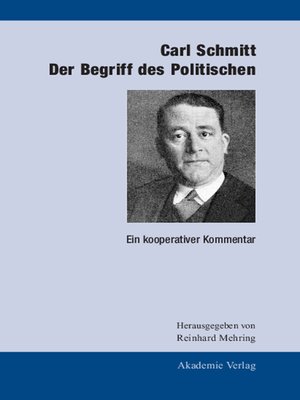 cover image of Carl Schmitt